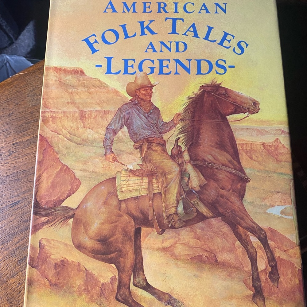 Book 1988 American Folk Tales and Legends, over 100 stories. Good condit…